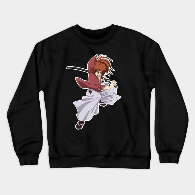 Hitokiri Battosai Crewneck Sweatshirt by AnimeTee